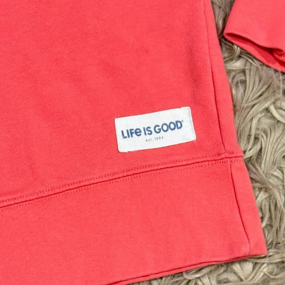 Life is good Dog Gone sweatshirt size small